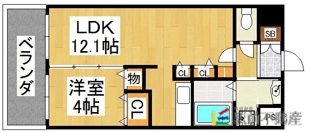 部屋写真