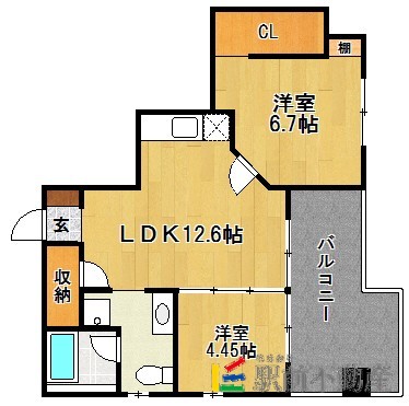 部屋写真