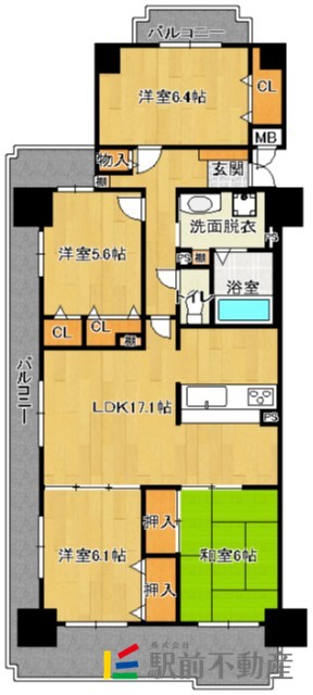 部屋写真