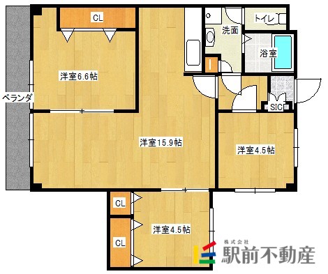 部屋写真