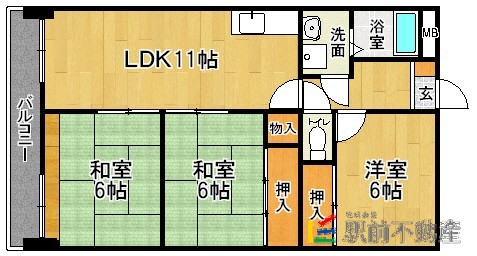 部屋写真