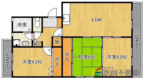 部屋写真