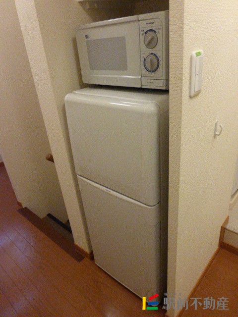 冷蔵庫、電子レンジ付