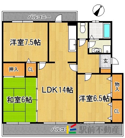 部屋写真