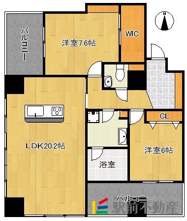部屋写真