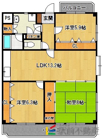 部屋写真