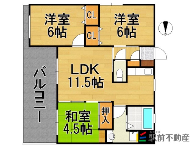 部屋写真