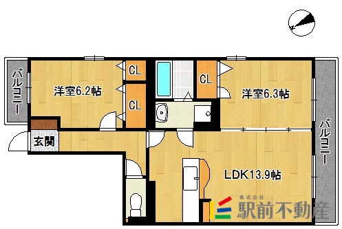 部屋写真