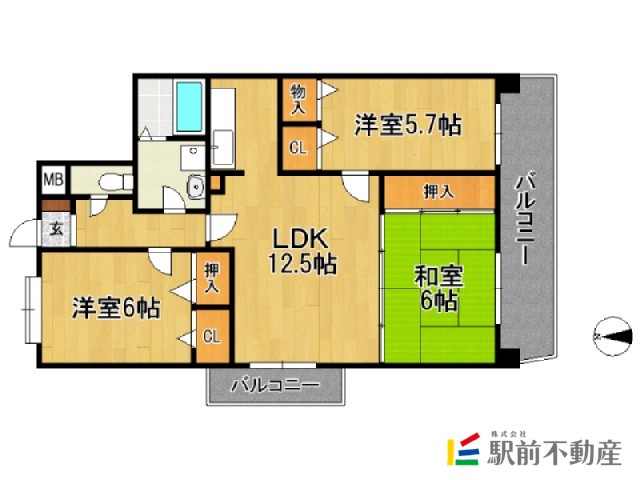 部屋写真