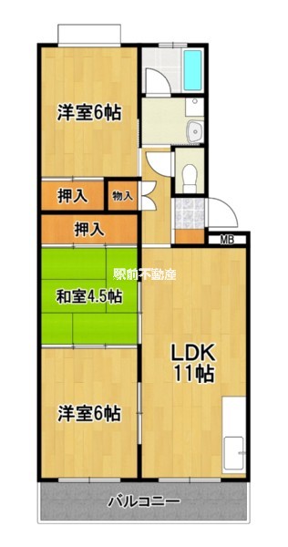 部屋写真