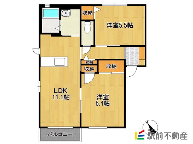 部屋写真