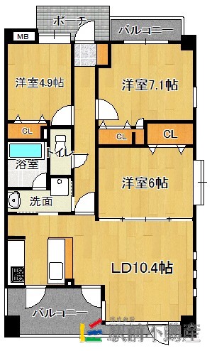 部屋写真