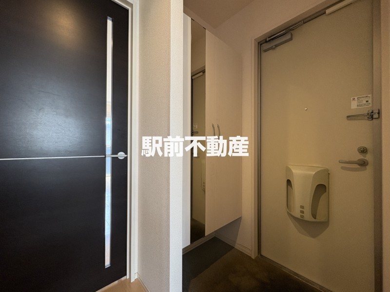 靴箱付きの玄関♪