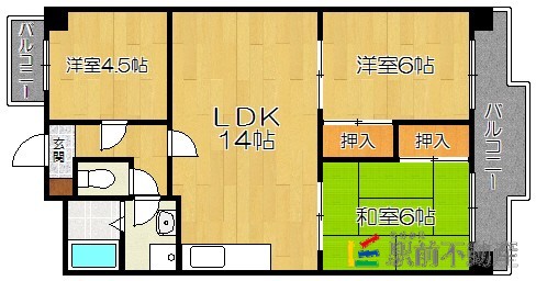 部屋写真