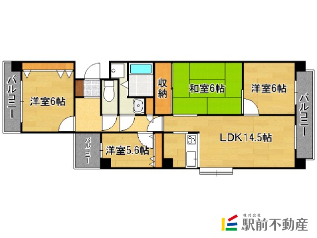 部屋写真
