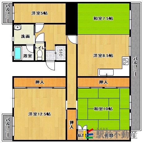 部屋写真
