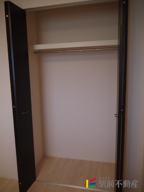 たっぷりクローゼットあり