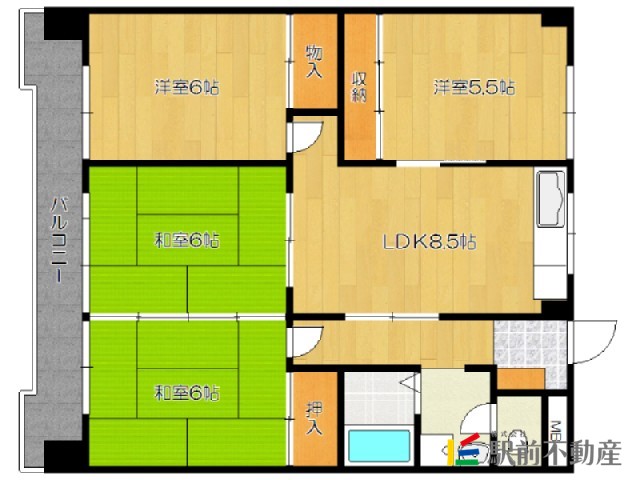 部屋写真