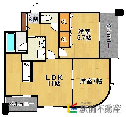 部屋写真