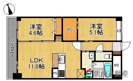 部屋写真