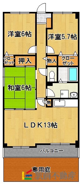 部屋写真