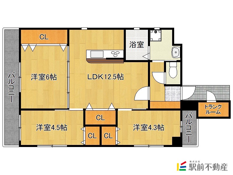 部屋写真