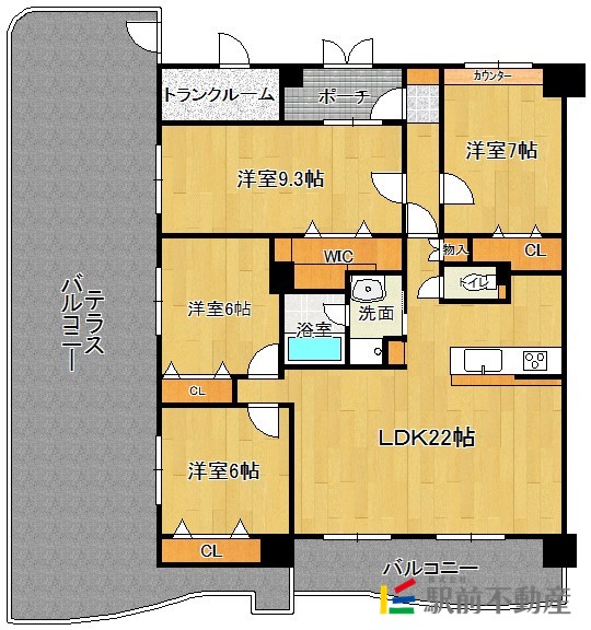 部屋写真