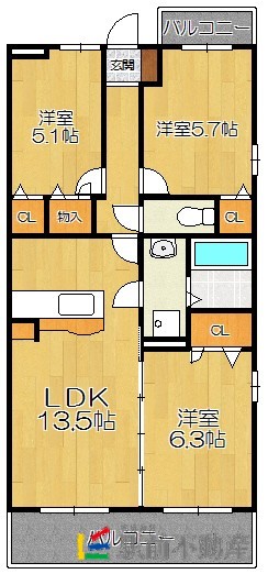 部屋写真