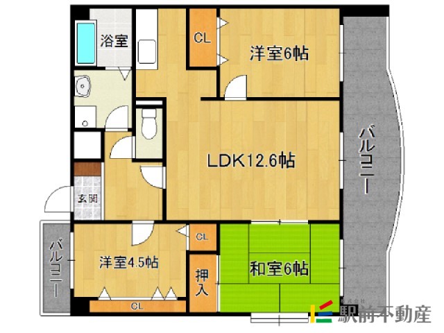 部屋写真