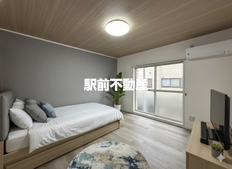 別部屋流用、AIステージング画像