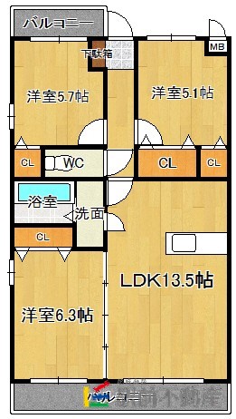 部屋写真