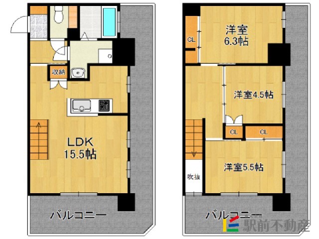 部屋写真