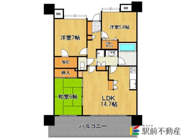 部屋写真