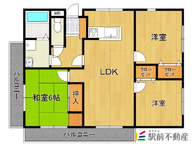 部屋写真