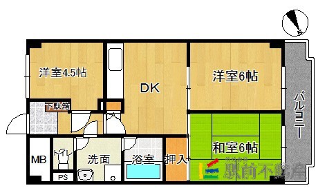 部屋写真