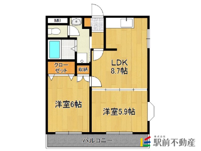 部屋写真