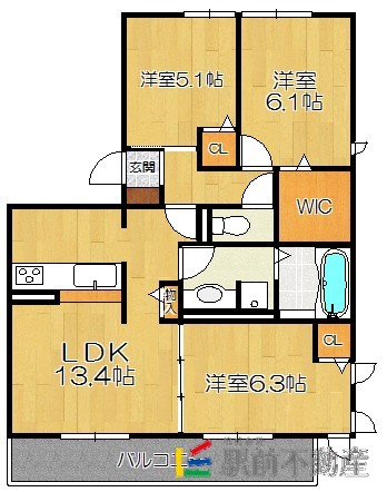部屋写真