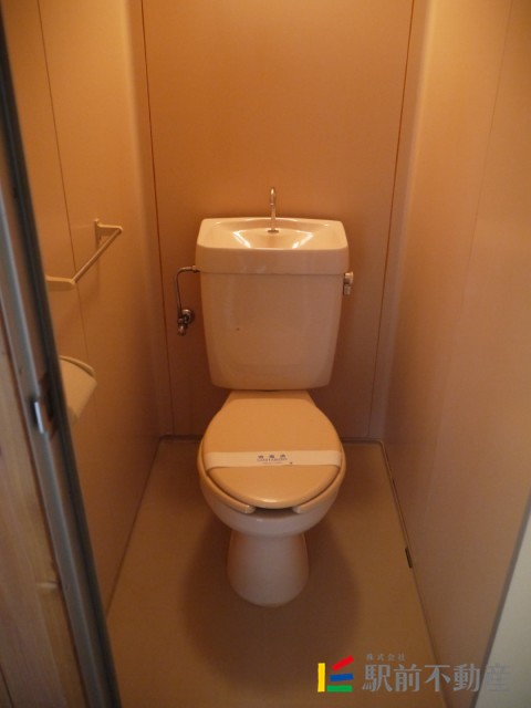 トイレは2階です