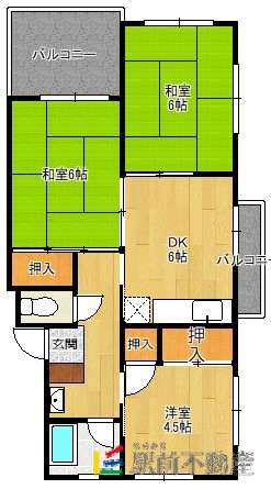 部屋写真