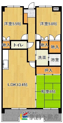 部屋写真