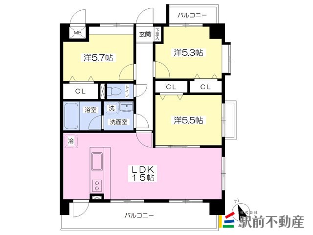 部屋写真