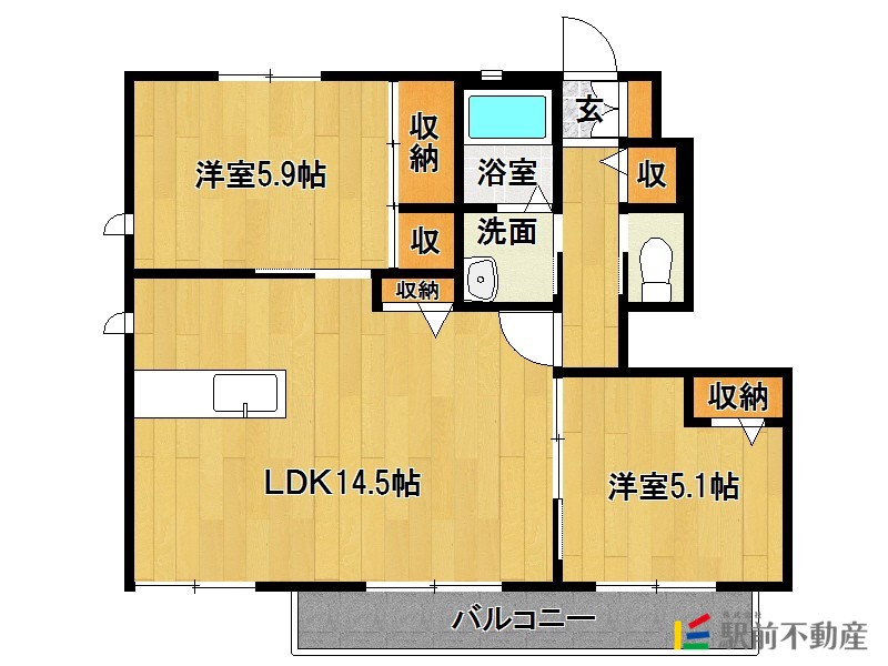 部屋写真