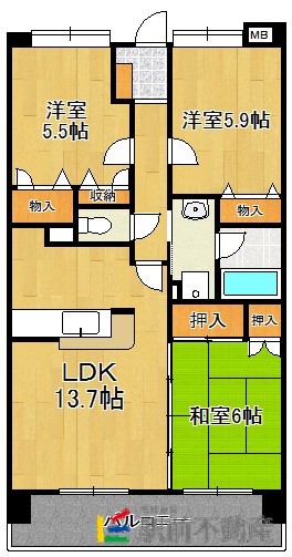 部屋写真