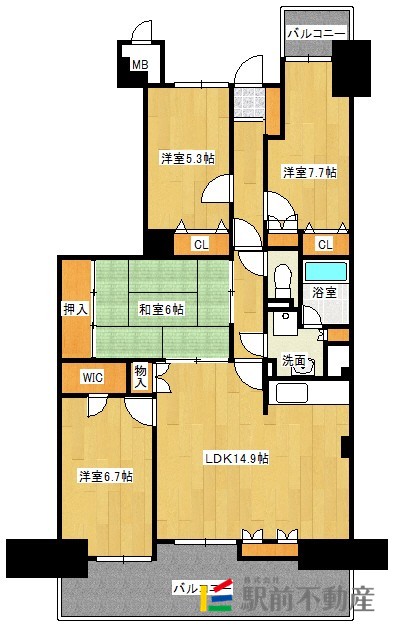 部屋写真