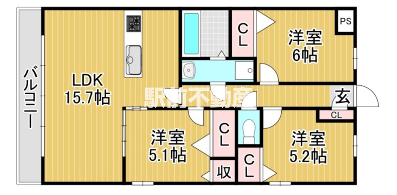 部屋写真