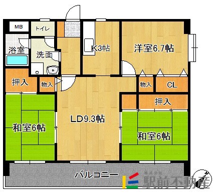 部屋写真