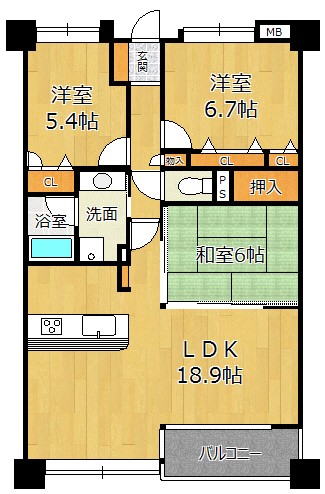 部屋写真
