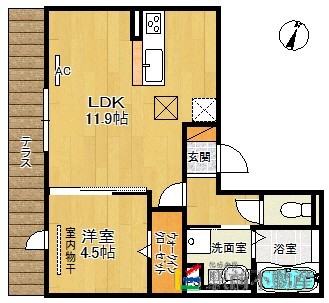 部屋写真