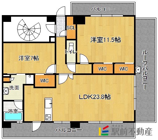 部屋写真