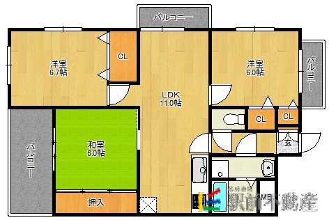 部屋写真